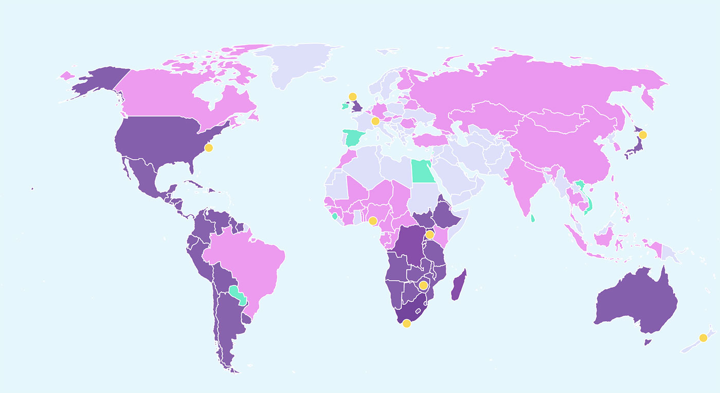 Amaze World Map